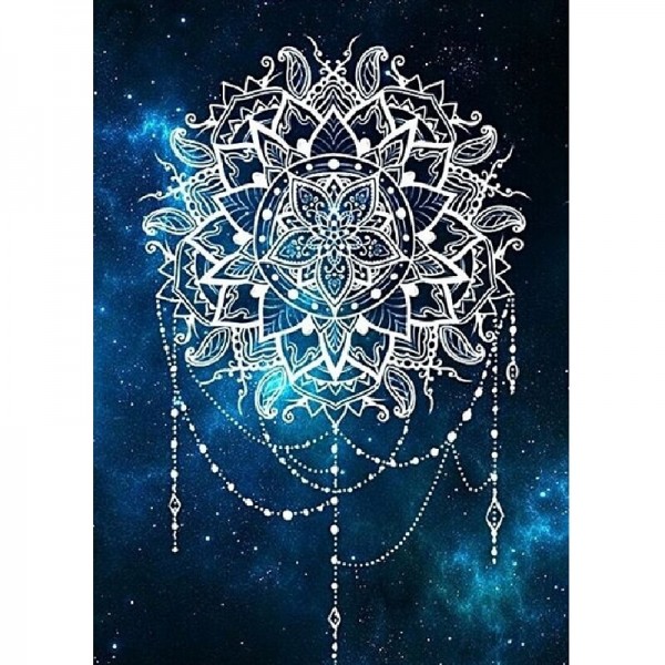Mandala mit Schmuck