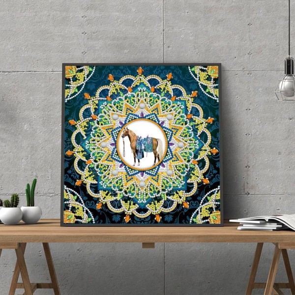Mandala 6 | Im Dunkeln leuchtend 30x30cm