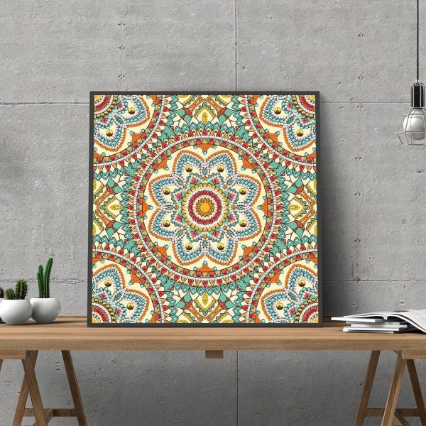 Mandala 8 | Im Dunkeln leuchtend 30x30cm