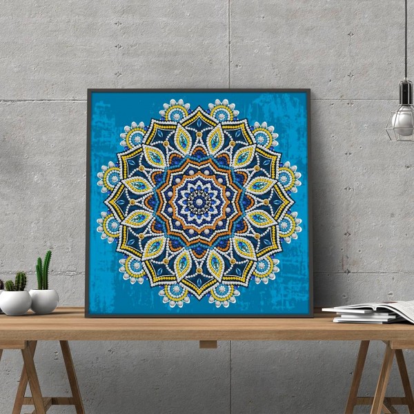 Mandala 3 | Im Dunkeln leuchtend 30x30cm