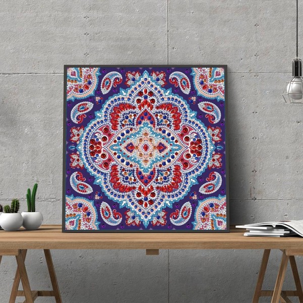 Mandala 9 | Im Dunkeln leuchtend 30x30cm