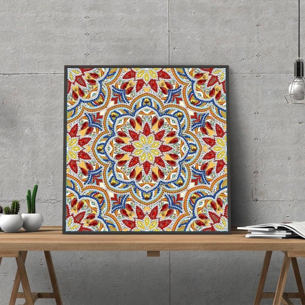 Mandala 10 | Im Dunkeln leuchtend 30x30cm