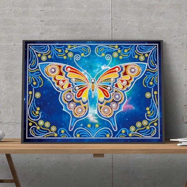 Schmetterling | Im Dunkeln leuchtend 30x40cm