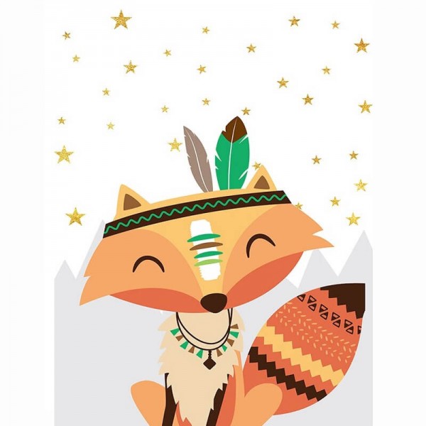 Glücklicher Fuchs