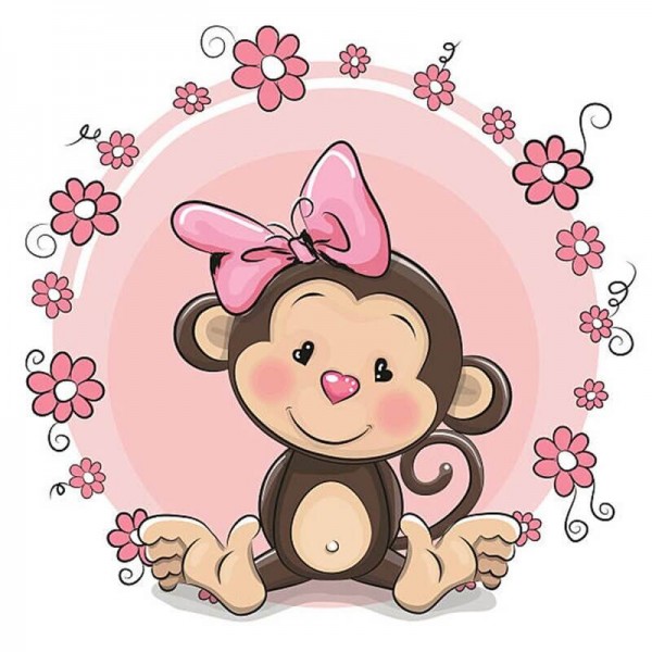 Rosa-Affe