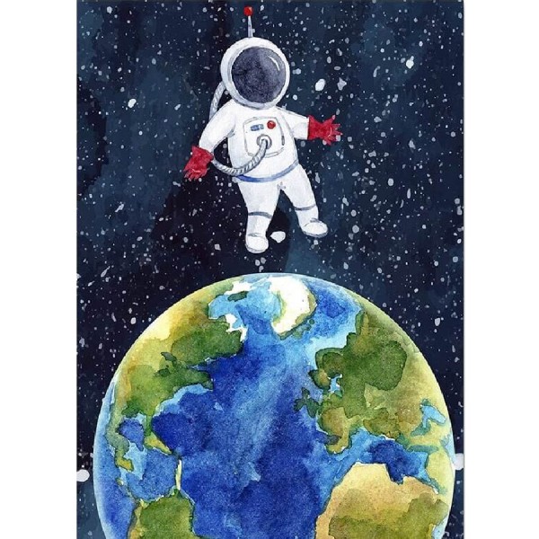 Astronaut im Weltraum