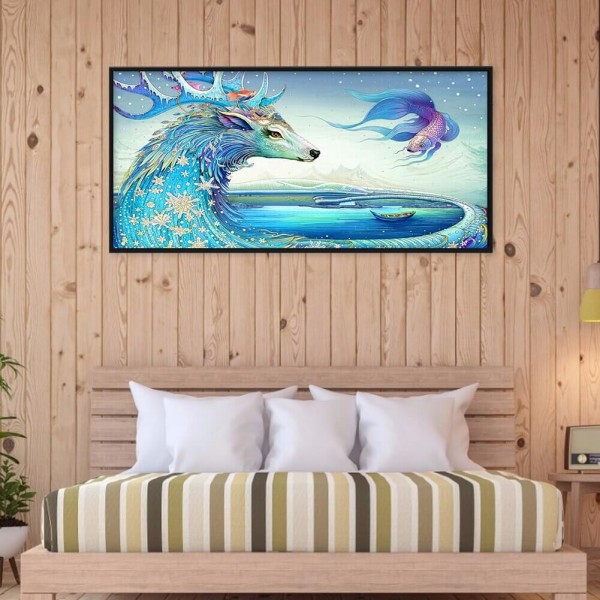 Wassertiere 50x100cm