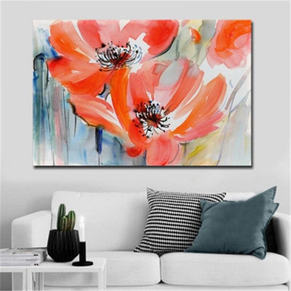 Rote Blumen ab 50x80cm