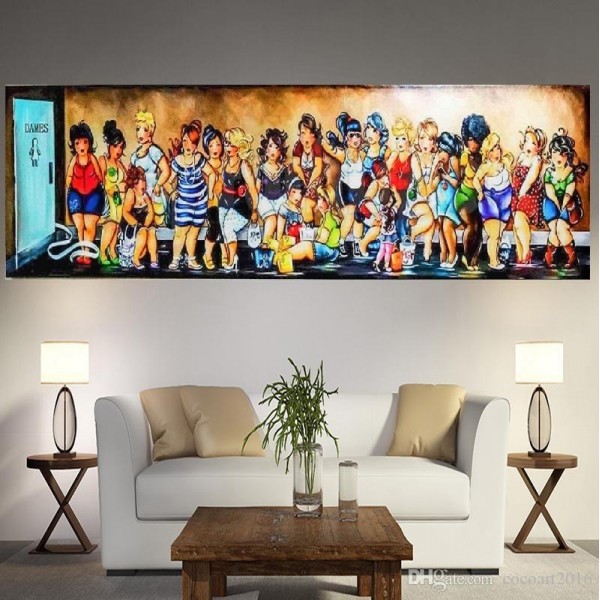 Mollige Damen | Toilettenschlange 40x120cm